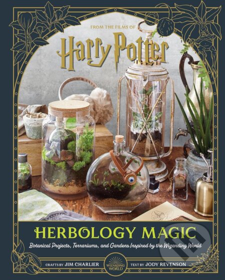 Kniha: Harry Potter: Herbology Magic (Jim Charlier a Jody Revenson). Titan Books, 2023 Kniha: Harry Potter: Herbology Magic (Jim Charlier a Jody Revenson). Titan Books, 2023