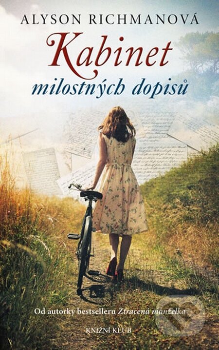 Kniha: Kabinet milostných dopisů (Alyson Richman). Knižní klub, 2015 Kniha: Kabinet milostných dopisů (Alyson Richman). Knižní klub, 2015