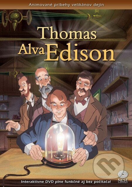 Film: Thomas Alva Edison (Richard Rich) (DVD). Štúdio Nádej Film: Thomas Alva Edison (Richard Rich) (DVD). Štúdio Nádej