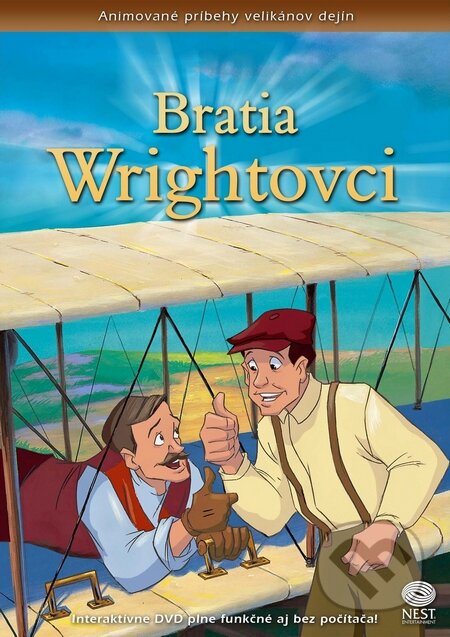 Film: Bratia Wrightovci (Richard Rich) (DVD). Štúdio Nádej Film: Bratia Wrightovci (Richard Rich) (DVD). Štúdio Nádej