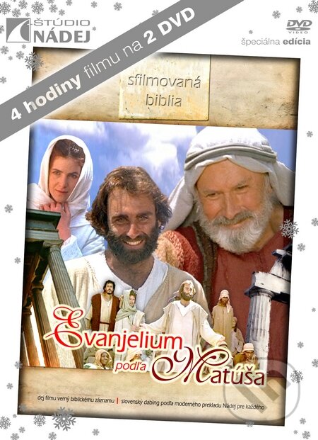 Film: Evanjelium podľa Matúša (Štúdio Nádej) (DVD). Štúdio Nádej Film: Evanjelium podľa Matúša (Štúdio Nádej) (DVD). Štúdio Nádej