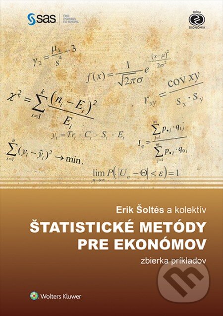 Kniha: Štatistické metódy pre ekonómov (Erik Šoltés a kolektiv). Wolters Kluwer, 2015 Kniha: Štatistické metódy pre ekonómov (Erik Šoltés a kolektiv). Wolters Kluwer, 2015
