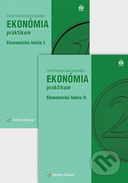 Kniha: Ekonómia praktikum - Ekonomická teória (I. a II.) (Daria Rozborilová a kolektív). Wolters Kluwer, 2015 Kniha: Ekonómia praktikum - Ekonomická teória (I. a II.) (Daria Rozborilová a kolektív). Wolters Kluwer, 2015