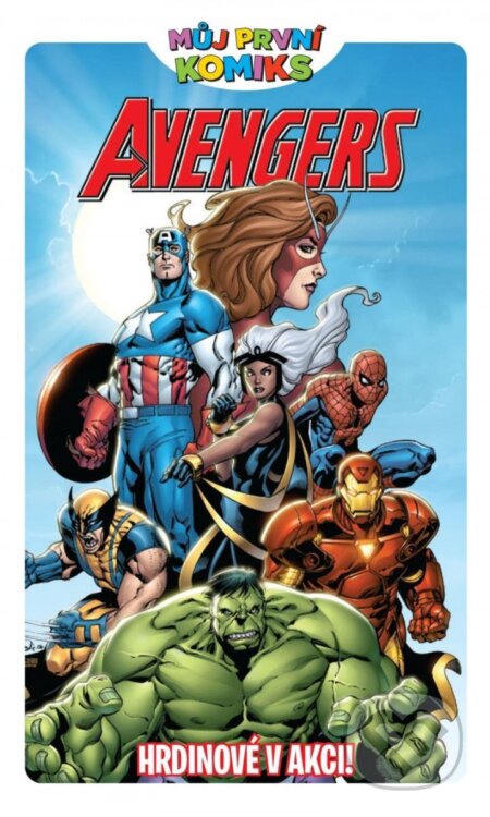 Kniha: Můj první komiks: Avengers - Hrdinové v akci! (Jeff Parker). Crew, 2023 Kniha: Můj první komiks: Avengers - Hrdinové v akci! (Jeff Parker). Crew, 2023