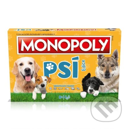 Spoločenská hra: Monopoly: Psi CZ (Winning Moves). Winning Moves, 2023 Spoločenská hra: Monopoly: Psi CZ (Winning Moves). Winning Moves, 2023