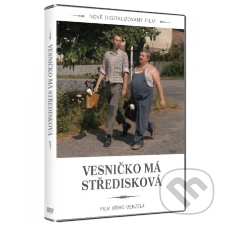 Film: Vesničko má středisková (nově digitalizovaný film) (Jiří Menzel) (DVD). , 2023 Film: Vesničko má středisková (nově digitalizovaný film) (Jiří Menzel) (DVD). , 2023