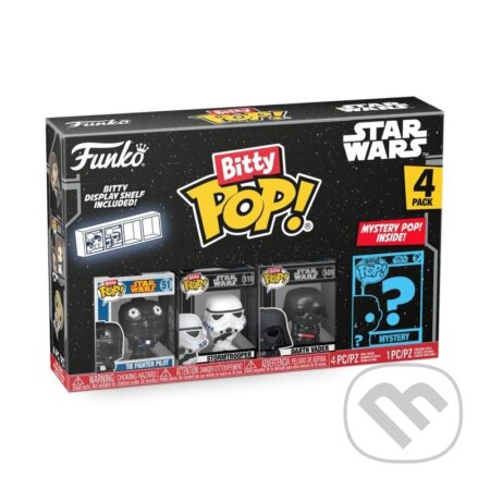 Funko Bitty POP: Star Wars - Darth Vader (4pack) (Funko). Funko, 2023 Funko Bitty POP: Star Wars - Darth Vader (4pack) (Funko). Funko, 2023