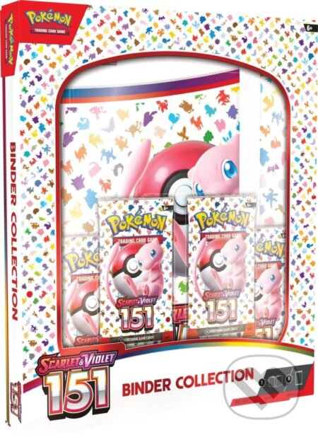 Společenská hra: Pokémon TCG: Scarlet & Violet 151 - Binder Collection (Pokemon). Pokemon, 2023 Společenská hra: Pokémon TCG: Scarlet & Violet 151 - Binder Collection (Pokemon). Pokemon, 2023