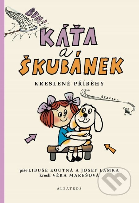 Kniha: Káťa a Škubánek: Kreslené příběhy (Josef Lamka a Libuše Koutná). Albatros CZ, 2023 Kniha: Káťa a Škubánek: Kreslené příběhy (Josef Lamka a Libuše Koutná). Albatros CZ, 2023