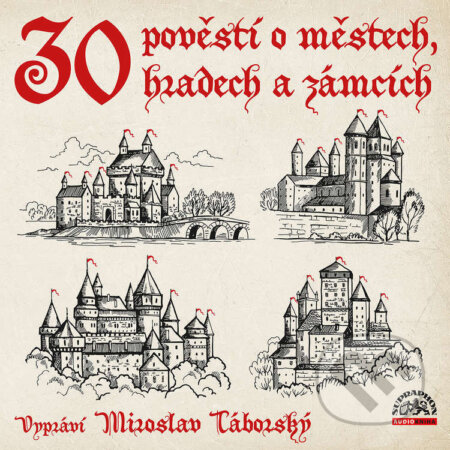 Audiokniha: 30 pověstí o městech, hradech a zámcích (Adolf Wenig, Josef Pavel a Vratislav Václav Tomek). Supraphon, 2023 Audiokniha: 30 pověstí o městech, hradech a zámcích (Adolf Wenig, Josef Pavel a Vratislav Václav Tomek). Supraphon, 2023