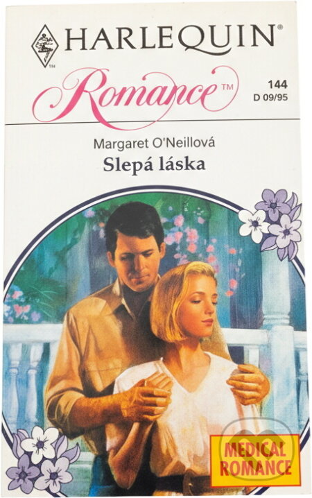 Kniha: Slepá láska (Margaret O'Neill). Harlequin, 1995 Kniha: Slepá láska (Margaret O'Neill). Harlequin, 1995