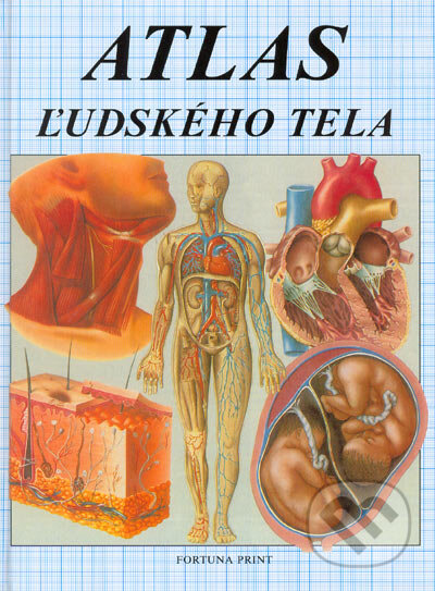 Kniha: Atlas ľudského tela (Trevor Weston). Fortuna Print, 1993 Kniha: Atlas ľudského tela (Trevor Weston). Fortuna Print, 1993