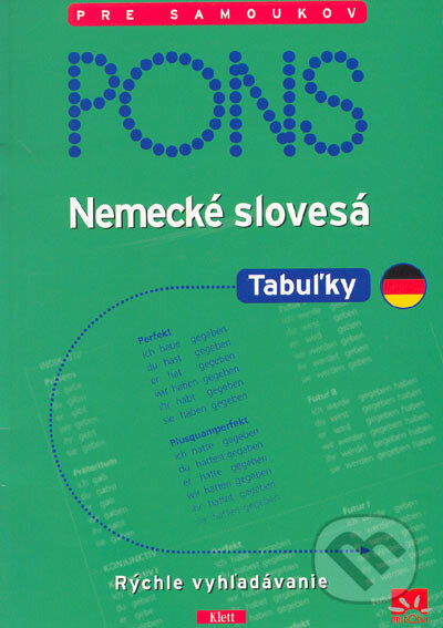 Kniha: PONS - Nemecké slovesá (Eva Maria Weermann). Príroda, 2005 Kniha: PONS - Nemecké slovesá (Eva Maria Weermann). Príroda, 2005