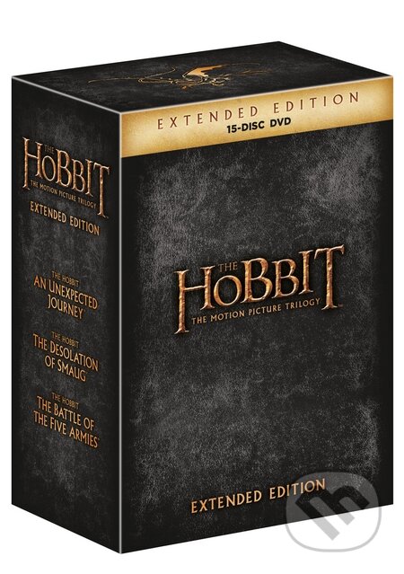 Film: Hobit kolekce 1.-3. Prodloužené verze (Peter Jackson) (DVD). Magicbox, 2015 Film: Hobit kolekce 1.-3. Prodloužené verze (Peter Jackson) (DVD). Magicbox, 2015