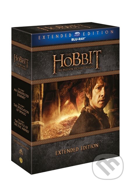 Film: Hobit kolekce 1.-3. Prodloužené verze (Peter Jackson) (Blu-ray). Magicbox, 2015 Film: Hobit kolekce 1.-3. Prodloužené verze (Peter Jackson) (Blu-ray). Magicbox, 2015
