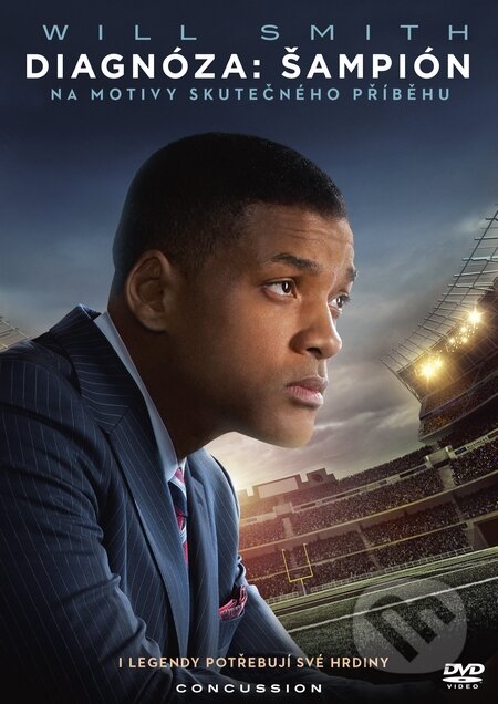 Film: Diagnóza: Šampión (Peter Landesman) (DVD). Bonton Film, 2016 Film: Diagnóza: Šampión (Peter Landesman) (DVD). Bonton Film, 2016