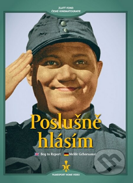 Film: Poslušně hlásím - Digipack (Karel Steklý) (DVD). Filmexport Home Video, 1957 Film: Poslušně hlásím - Digipack (Karel Steklý) (DVD). Filmexport Home Video, 1957