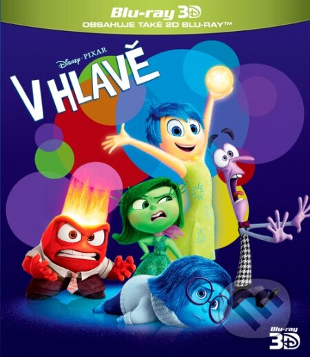 Film: V hlavě 3D (Pete Docter a Ronaldo Del Carmen) (Blu-ray3D). Magicbox, 2015 Film: V hlavě 3D (Pete Docter a Ronaldo Del Carmen) (Blu-ray3D). Magicbox, 2015
