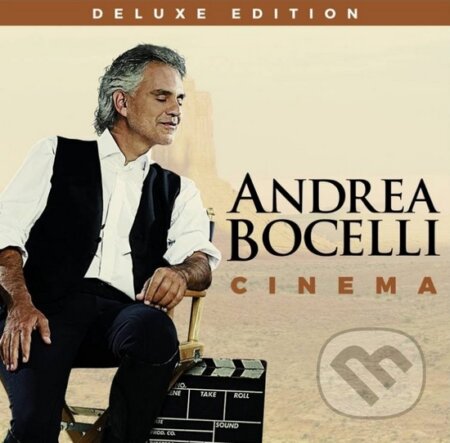 Hudobné CD: Andrea Bocelli: Cinema Deluxe (Universal Music). Universal Music, 2015 Hudobné CD: Andrea Bocelli: Cinema Deluxe (Universal Music). Universal Music, 2015