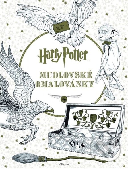 Kniha: Harry Potter: Mudlovské omalovánky (J.K. Rowling). Albatros CZ, 2015 Kniha: Harry Potter: Mudlovské omalovánky (J.K. Rowling). Albatros CZ, 2015