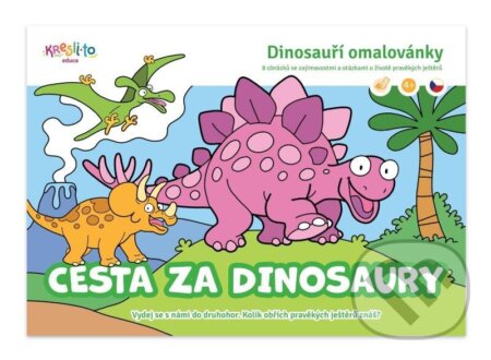 Kniha: Cesta za dinosaury (Filip Škoda). Kresli.to, 2023 Kniha: Cesta za dinosaury (Filip Škoda). Kresli.to, 2023