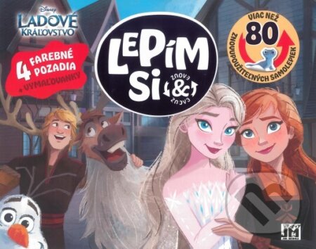 Kniha: Lepím si znova: Ľadové kráľovstvo (Jiri Models SK). Jiri Models SK, 2023 Kniha: Lepím si znova: Ľadové kráľovstvo (Jiri Models SK). Jiri Models SK, 2023