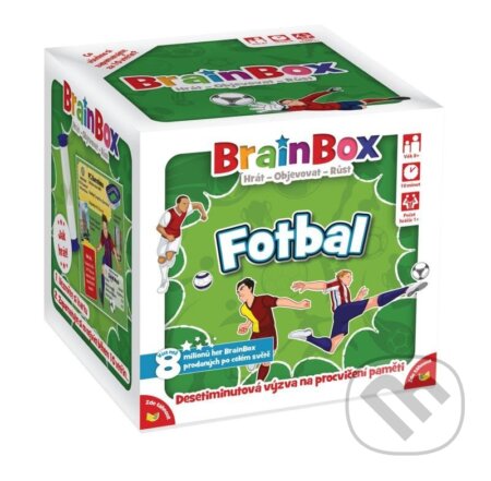 Spoločenská hra: BrainBox - fotbal (postřehová a vědomostní hra) (ADC BF). ADC BF, 2023 Spoločenská hra: BrainBox - fotbal (postřehová a vědomostní hra) (ADC BF). ADC BF, 2023