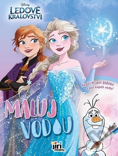Kniha: Maluj vodou A4 Ledové království (Jiří Models). Jiří Models, 2023 Kniha: Maluj vodou A4 Ledové království (Jiří Models). Jiří Models, 2023
