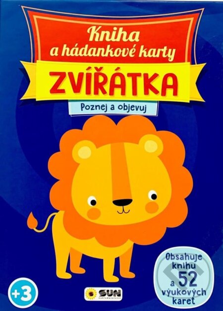 Kniha a hádankové karty Zvířátka - Poznej a objevuj (SUN). SUN, 2023 Kniha a hádankové karty Zvířátka - Poznej a objevuj (SUN). SUN, 2023