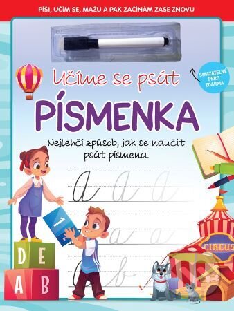 Kniha: Učíme se psát písmenka (Foni book CZ). Foni book CZ, 2023 Kniha: Učíme se psát písmenka (Foni book CZ). Foni book CZ, 2023