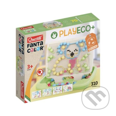 Společenská hra: PlayEco - Mozaika Fantacolor (Quercetti). Quercetti, 2023 Společenská hra: PlayEco - Mozaika Fantacolor (Quercetti). Quercetti, 2023