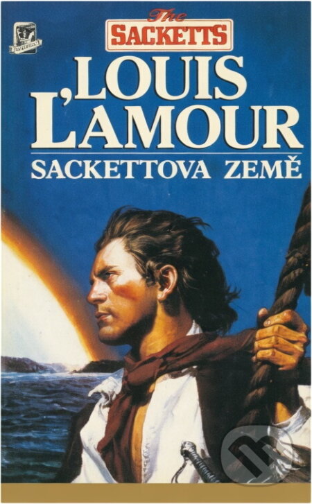 Kniha: Sackettova země (Louis L'Amour). Talpress, 1992 Kniha: Sackettova země (Louis L'Amour). Talpress, 1992
