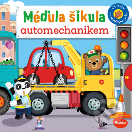 Kniha: Méďula šikula automechanikem (Benji Davies). Ella & Max, 2023 Kniha: Méďula šikula automechanikem (Benji Davies). Ella & Max, 2023