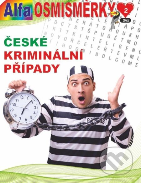 Kniha: Osmisměrky 2/2023 - České krimi případy (Alfasoft). Alfasoft, 2023 Kniha: Osmisměrky 2/2023 - České krimi případy (Alfasoft). Alfasoft, 2023