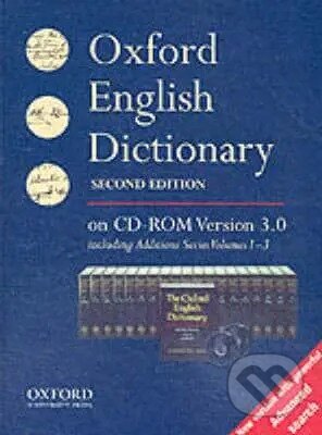Audiokniha: Oxford English Dictionary. CD-ROM Version 3.01 (OUP Oxford). OUP Oxford, 2002 Audiokniha: Oxford English Dictionary. CD-ROM Version 3.01 (OUP Oxford). OUP Oxford, 2002