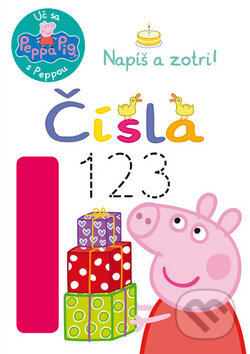 Kniha: Peppa Pig - Napíš a zotri! Čísla (Egmont SK). Egmont SK, 2015 Kniha: Peppa Pig - Napíš a zotri! Čísla (Egmont SK). Egmont SK, 2015
