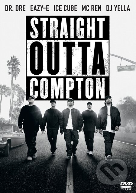 Film: Straight Outta Compton (F. Gary Gray) (DVD). Bonton Film, 2016 Film: Straight Outta Compton (F. Gary Gray) (DVD). Bonton Film, 2016