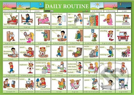 Kniha: Daily Routine (každodenní aktivity) (Computer Media). Computer Media, 2015 Kniha: Daily Routine (každodenní aktivity) (Computer Media). Computer Media, 2015