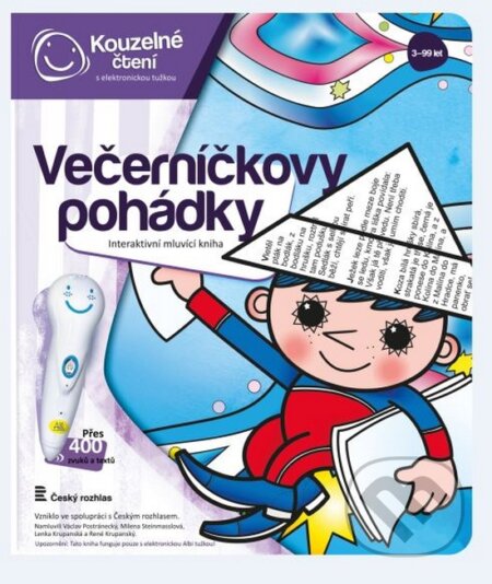 Kniha: Kouzelné čtení Kniha Večerníčkovy pohádky (Albi). Albi, 2015 Kniha: Kouzelné čtení Kniha Večerníčkovy pohádky (Albi). Albi, 2015