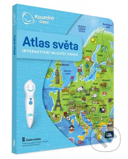 Kniha: Kouzelné čtení: Kniha Atlas světa (Albi). Albi, 2015 Kniha: Kouzelné čtení: Kniha Atlas světa (Albi). Albi, 2015