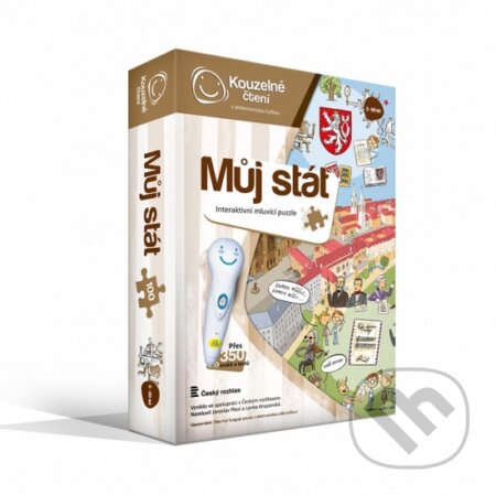 Společenská hra: Kouzelné čtení Puzzle Můj stát (Albi). Albi, 2015 Společenská hra: Kouzelné čtení Puzzle Můj stát (Albi). Albi, 2015