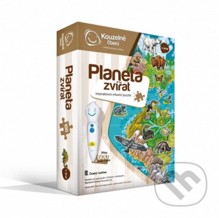 Společenská hra: Kouzelné čtení Puzzle Planeta zvířat (Albi). Albi, 2015 Společenská hra: Kouzelné čtení Puzzle Planeta zvířat (Albi). Albi, 2015