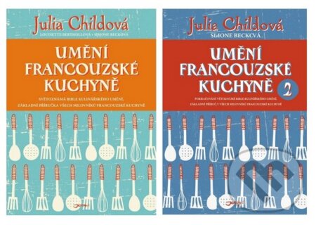 Kniha: Umění francouzské kuchyně 1 + 2 (Julia Child a Simone Beck). Jota Kniha: Umění francouzské kuchyně 1 + 2 (Julia Child a Simone Beck). Jota