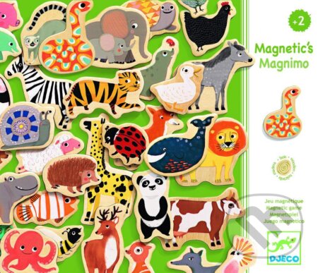 Spoločenská hra: Drevené magnetky: Magnimo (Djeco). Djeco, 2019 Spoločenská hra: Drevené magnetky: Magnimo (Djeco). Djeco, 2019