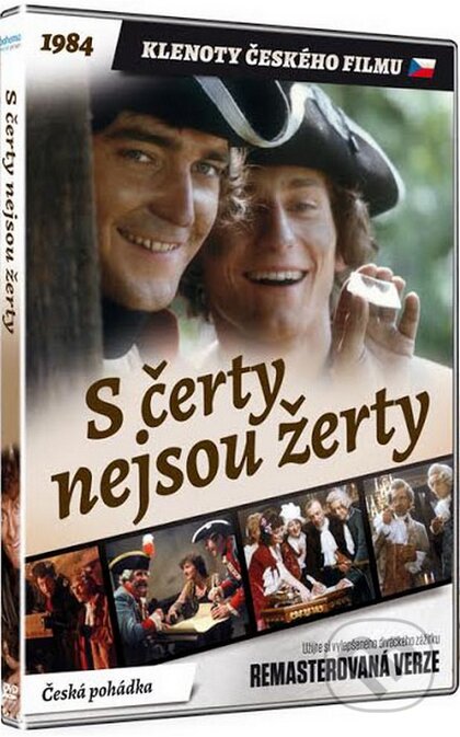 Film: S čerty nejsou žerty Remastrovaná verzia (Hynek Bočan) (DVD). Hollywood, 2015 Film: S čerty nejsou žerty Remastrovaná verzia (Hynek Bočan) (DVD). Hollywood, 2015