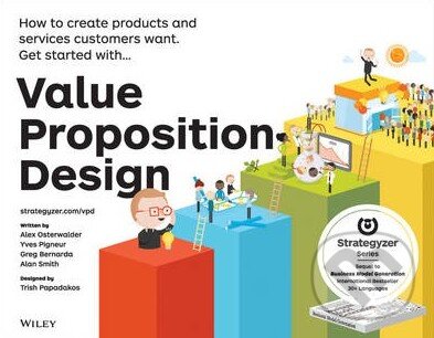 Kniha: Value Proposition Design (Alan Smith, Alexander Osterwalder, Gregory Bernarda, Trish Papadakos a Yves Pigneur). John Wiley & Sons, 2014 Kniha: Value Proposition Design (Alan Smith, Alexander Osterwalder, Gregory Bernarda, Trish Papadakos a Yves Pigneur). John Wiley & Sons, 2014