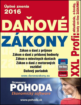 Kniha: Daňové zákony 2016 (DonauMedia). DonauMedia, 2016 Kniha: Daňové zákony 2016 (DonauMedia). DonauMedia, 2016