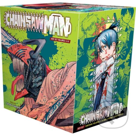 Kniha: Chainsaw Man Box Set (Tatsuki Fujimoto). Viz Media, 2023 Kniha: Chainsaw Man Box Set (Tatsuki Fujimoto). Viz Media, 2023