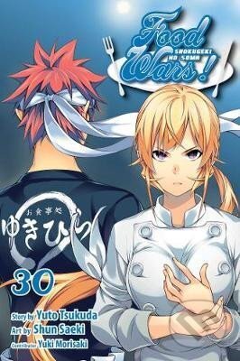 Kniha: Food Wars!: Shokugeki no Soma 30 (Yuto Tsukuda). Viz Media, 2019 Kniha: Food Wars!: Shokugeki no Soma 30 (Yuto Tsukuda). Viz Media, 2019