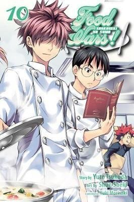 Kniha: Food Wars!: Shokugeki no Soma 10 (Yuto Tsukuda). Viz Media, 2016 Kniha: Food Wars!: Shokugeki no Soma 10 (Yuto Tsukuda). Viz Media, 2016